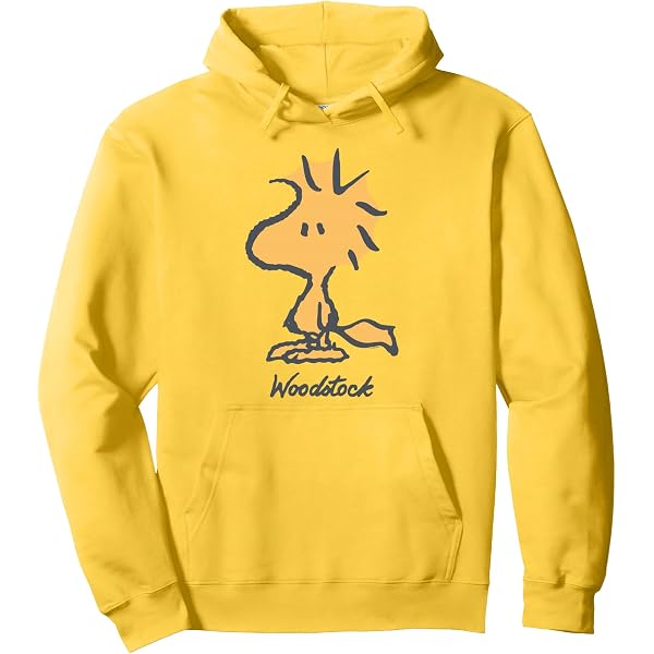 Amazon.com: Peanuts Woodstock Zip Hoodie : Clothing, Shoes & Jewelry
